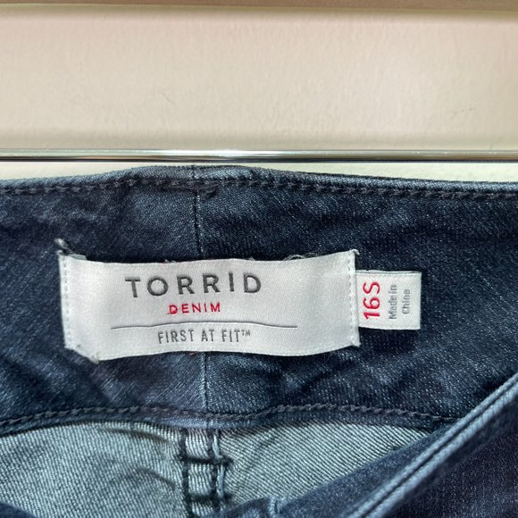 Torrid High Rise Skinny Jegging sz 16S - Picture 5 of 12